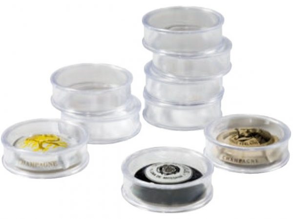 Capsules pour plaques de muselet de Champagne